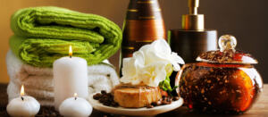 Essential oils and candles are part of your Spa Weekend Getaway