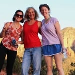 Girlfriends at Boynton Canyon on Girls weekend getaways