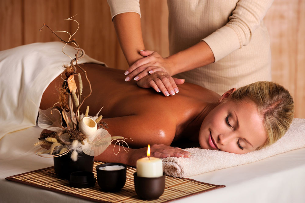 Woman Experiencing a Deep Tissue Massage-Spa Sedona Retreat Treatment
