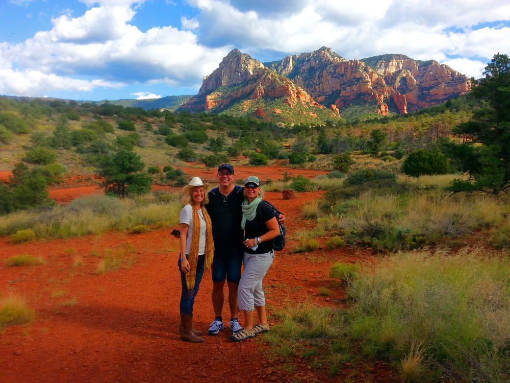 Katherine Lash takes clients out to the Vortexes in the Red Rocks of Sedona