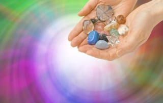 Crystals vibrational energy for crystal healing group retreats