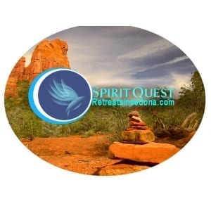 Stacked rocks at Coffee Pot trail leading to healing possibilities- healing-SpiritQuest