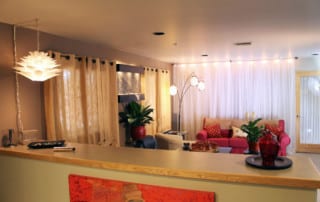 Client area with seating at the SpiritQuest Sedona Retreats retreat center