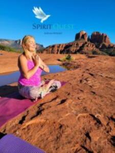 Prayer hands for Yoga Retreat