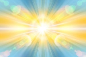 Bright yellow and blue healing for Deep Healing