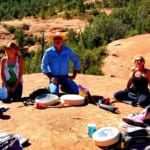 SpiritQuest Sedona Retreats Shamanic Group Retreat Session in the sacred red rock Vortexes of Sedona