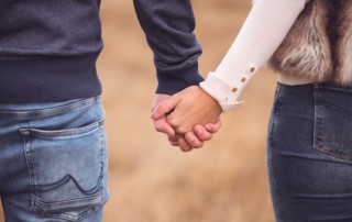 Holding Hands -change attitude - Couples Retreat