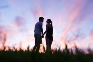 A couple at sunset-Couples Retreats 