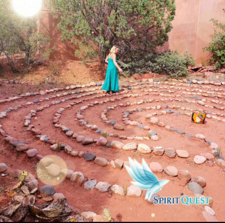 walking meditation labyrinth spiritquest sedona